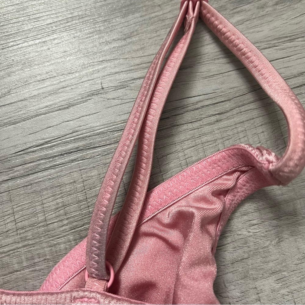 TRIANGL Bikini Maia Top Pink Textured Small - Picture 8 of 9